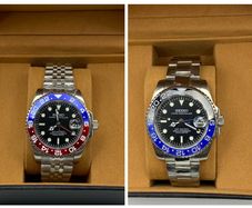 Seiko Mod Watch GMT Pepsi + Batman