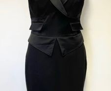 Karen Millen Black Dress Size 8