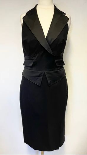 Karen Millen Black Dress Size 8