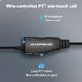 2605 Headset Earpiece Mic for BAOFENG Kenwood Two Way Radio Security Walkie Talkie Accessories Image 5