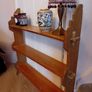 Vintage 3 tier Wall Shelf Image 2