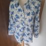 Monsoon 100% Linen Top/Blouse Size 12-14 Image 2