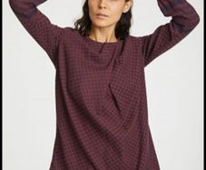 Thought Burgundy Organic Cotton Tunic