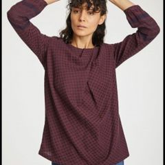 Thought Burgundy Organic Cotton Tunic