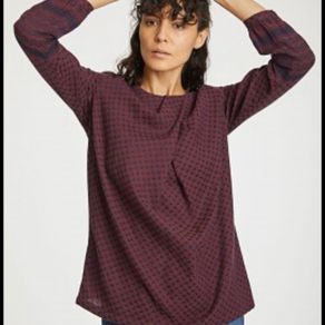 Thought Burgundy Organic Cotton Tunic