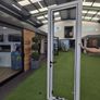 New 2600mmx 900mm Aluminium external door RAL7032 Image 3