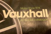 Vauxhall 1978 Motor Show Sales Brochure
