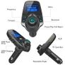 Bluetooth Wireless Car Mp3 Player Handsfree Car Kit FM Transmitter A2DP 5V 2.1A USB Charger LCD Display Car FM Modulator Image 4