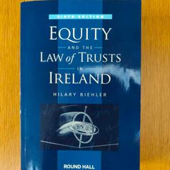 Equity and the Law of Trusts in Ireland, Biehler