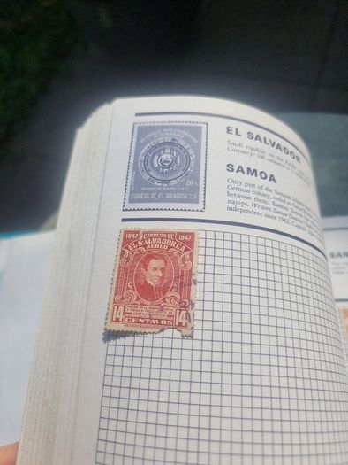 Stanley Gibbons World Collector Stamp Album With Many Stamps Included