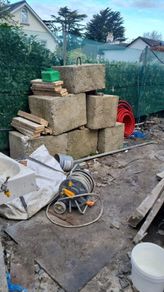 Concorret blocks. And blocks grab.