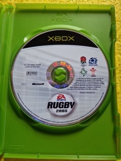 EA Sports Rugby 2005 05  xbox Original games Original