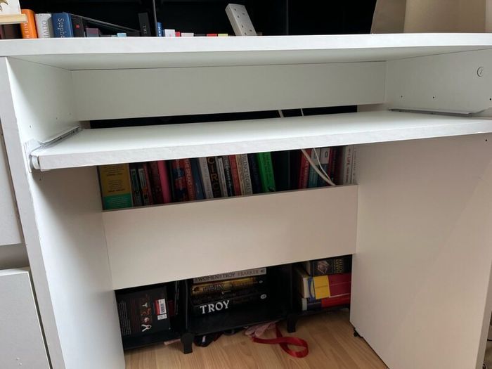 White desk