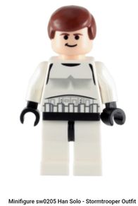 Lego Star Wars sw0205 Han Solo