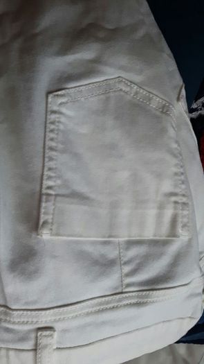Per una winter white bootleg jeans