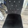 2 Black Dining Chairs Image 2