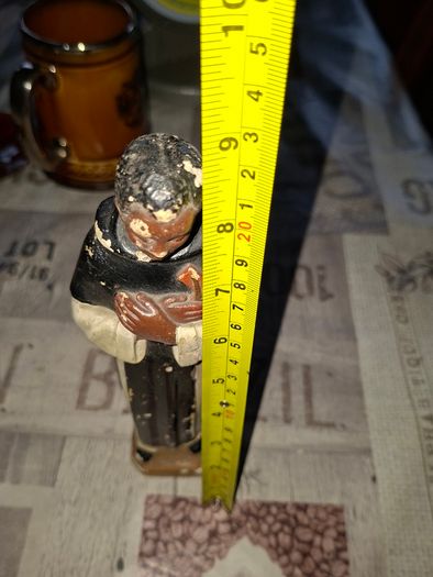Vintage Devotional Statue of Saint Martin de Porres, Postage Available or Collection