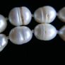 Vintage White Baroque Pearl Necklace Image 5