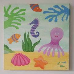 Original Art - Bottom of the Sea -NEW