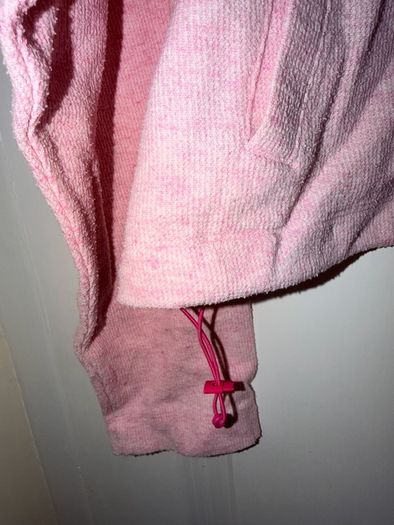 Nike Therma-FIT Womens Quarter Zip Sweatshirt in Pink Marl - size medium