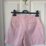 Womens Pink Dress Shorts Image 2
