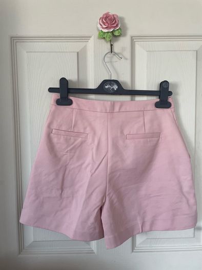 Womens Pink Dress Shorts
