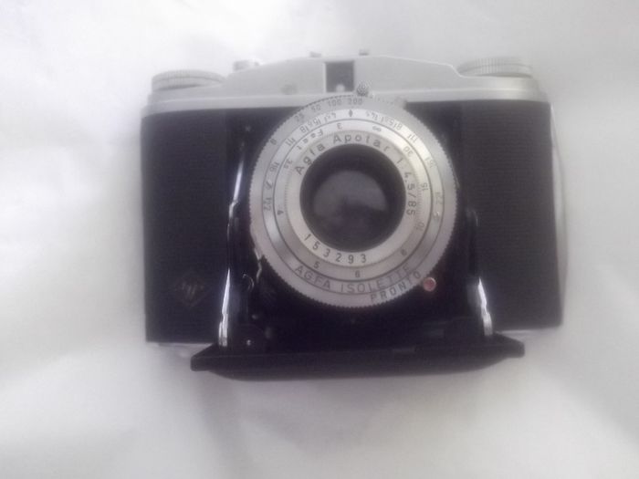 a vintage folding   camara  by agfa insolette
