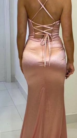 grad dress as new