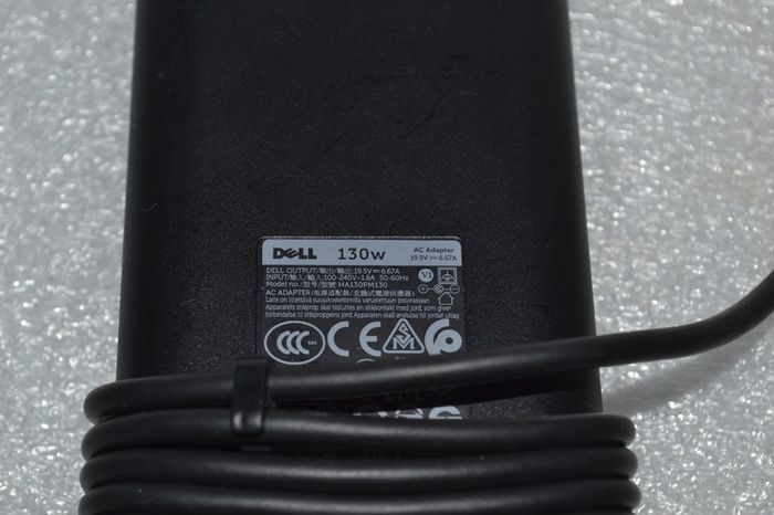 Genuine Original Dell Laptop Adapter Charger 130 Watts Small Tip