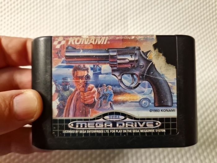 Lethal Enforcers Sega Mega Drive Arcade Retro Games Original
