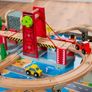 Squirrel Play Wooden Train Set Table Image 7