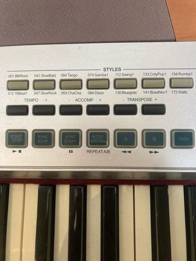 Electric keyboards