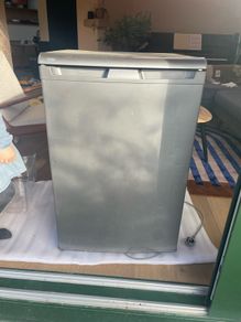 Beko undercounter fridge silver