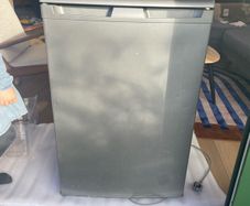 Beko undercounter fridge silver