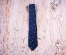 Drake's London Polka Dot Handmade 100% Silk Tie
