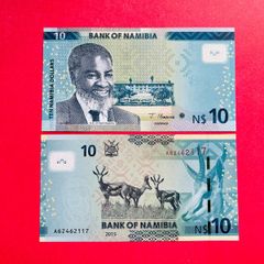 Namibia   10  Dollars  2015  ( Unc )