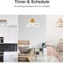 WiFi Touch Wall Light Switch Works with Alexa and Google Home, [Neutral Wire Required] 1 Gang 1 Way, White, APP Remote Control (FREE POSTAGE) Image 5