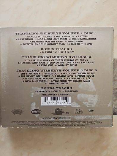 The Traveling Wilburys 2CD + DVD - Collection