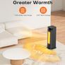 2000W PTC Electric Heater, 4 Modes, Energy Efficient Fan Heater with ECO Mode, Thermostat, 90 Oscillation, 24H Timer, Remote Control, Tip-Over & Overheating Protection for Indoor Use Image 5