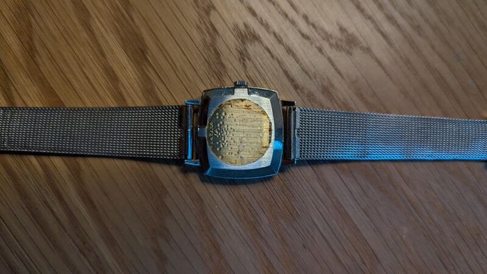 Longines square-case vintage men watch