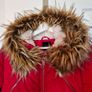 New Look Red Padded Coat Size 14 Image 2