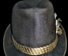 Real hunters hat with pins Austria