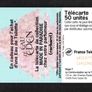 1997 France 50 unit Eau D'Eden - Cacharel Parfums Perfume (Schlumberger - SC7) Call card Image 2