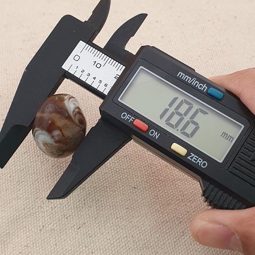 Natural Suliemani Eye Vintage Agate Bead Amulet