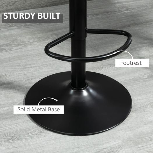 Adjustable Bar Stools Set of 2 Counter Height Barstools Dining Chairs (FREE SHIPPING)