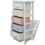 French Storage Cabinet 5 Drawers Wood Image 4