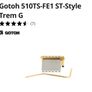 Gotoh bridge custom tremolo 510 fender Stratocaster charvel esp Jackson electric guitar parts accessories Image 5