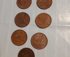 old irish pennies