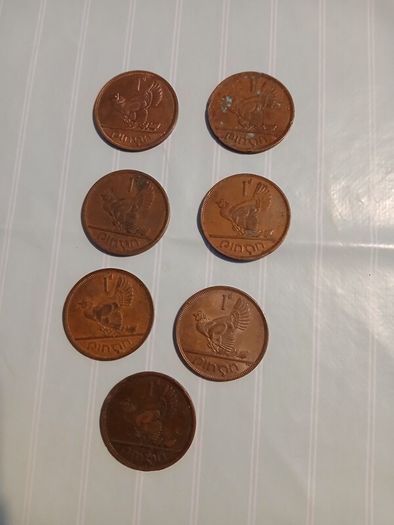 old irish pennies