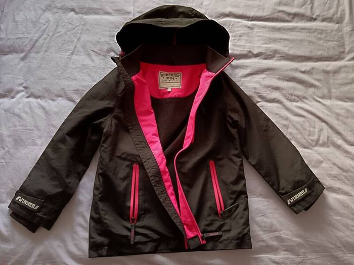 M&S girls waterproof jacket 7 to 8